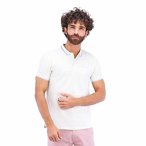 Men's Short Sleeve Cotton Lycra Polo