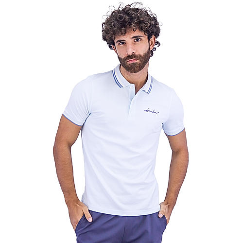 Men's Short Sleeve Cotton Lycra Polo