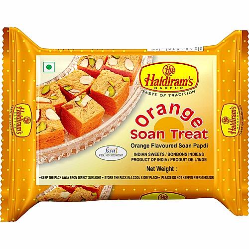 Soan Papdi (Orange Flavour)