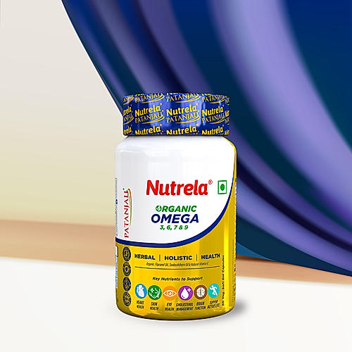 Patanjali Nutrela Organic Omega 3 6 7 & 9 (Pack of 1)