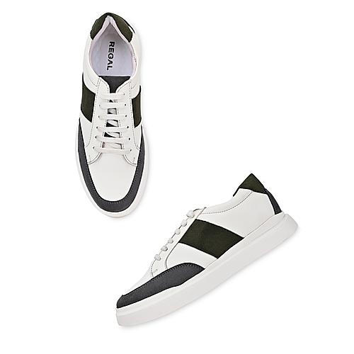 Regal Green Mens Lace Up Sneakers
