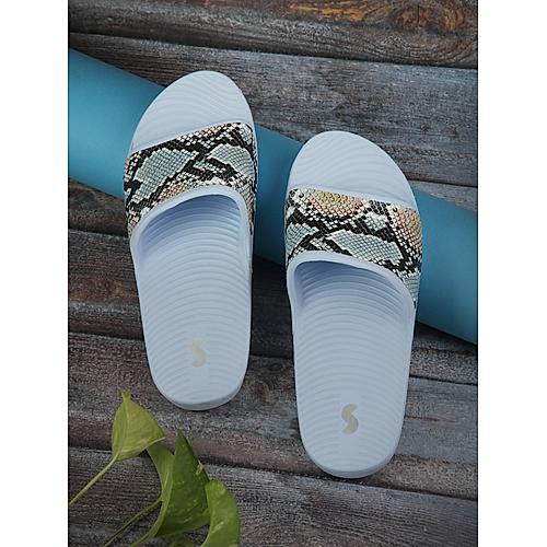 SOLE THREADS LIGHTBLUE WOMEN SLIDES CLAIRE SLIDES