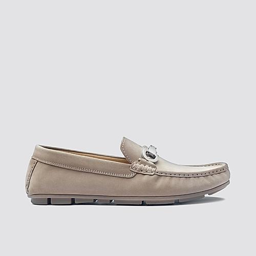LANGUAGE ANTELOPE MEN LEATHER ROYCE DRIVER LOAFERS