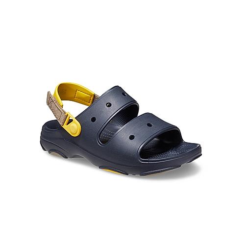 CROCS NAVY UNISEX ALL-TERRAIN FLIP FLOPS