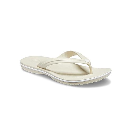 CROCS BEIGE UNISEX CROCBAND FLIP FLOPS