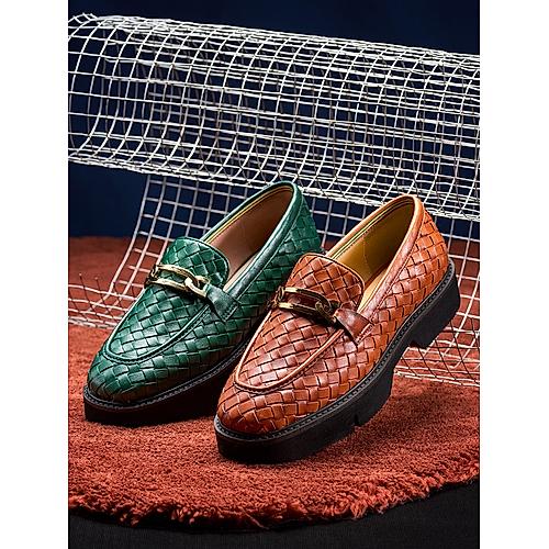 HEEL YOUR SOLE ORANGE WOMEN AUTUMN LOAFERS