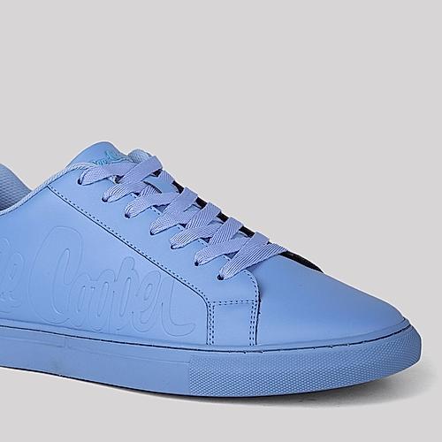 Lee Cooper East Navy Blue Sneakers With Brown Details - Fancy Soles