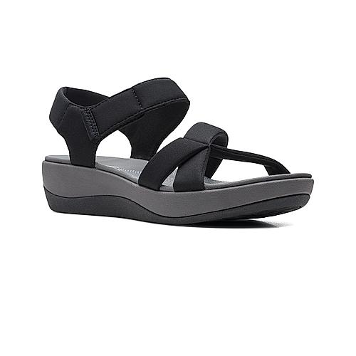 Buy Clarks Black Womens Arla Gracie Casual Wedges Online at Regal