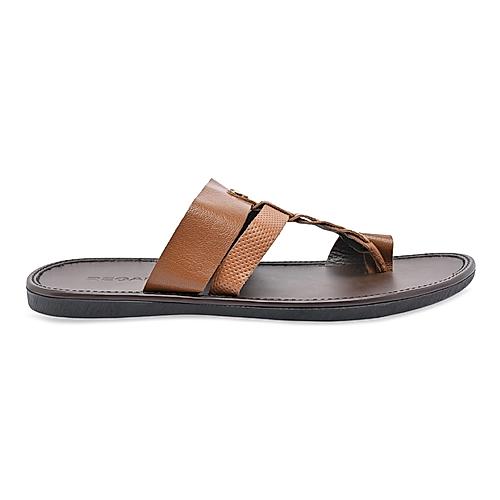 Buy Regal Tan Men's Leather Sandals Online at Regal Shoes | 8539654
