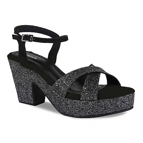 Buy Women Black Party Sandals Online | SKU: 35-213-11-36-Metro Shoes