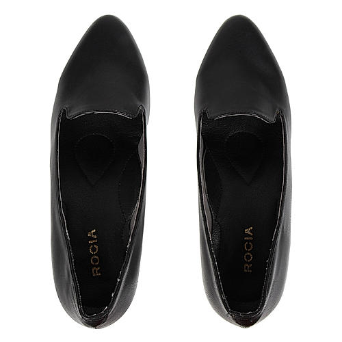 Buy Rocia Black block heel pump for Women Online at Regal Shoes |1277314
