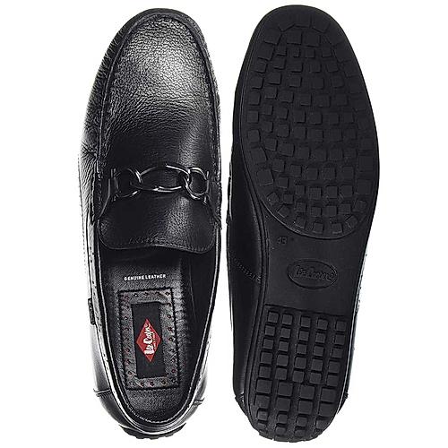 Buy Lee Cooper Black Mens Leather Formal Shoe Online at Regal Shoes ...