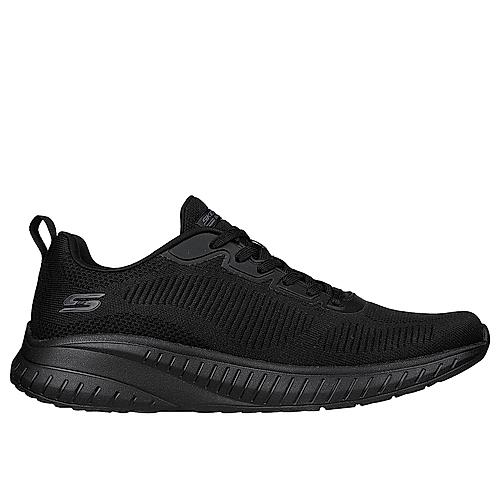 Skechers Black Men Bobs Squad Chaos-Prism Bold Lace Up Sneakers