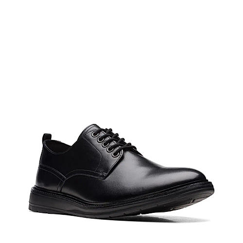 Buy Clarks S Chantry Lace Black Leather Formal Lace Up Shoes for Men ...