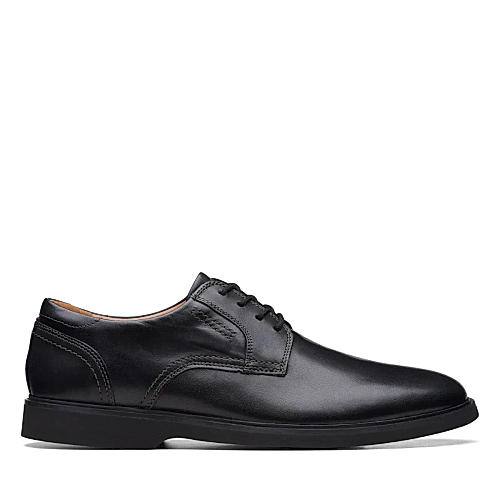 Buy Clarks S Malod Lace Black Leather Formal Lace Up Shoes for Men ...