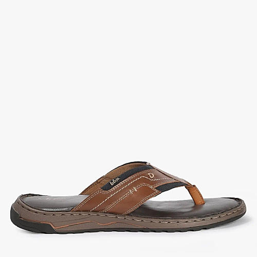 Paaduks Calor Brown Flat Sandals For Men | Sepia Stories