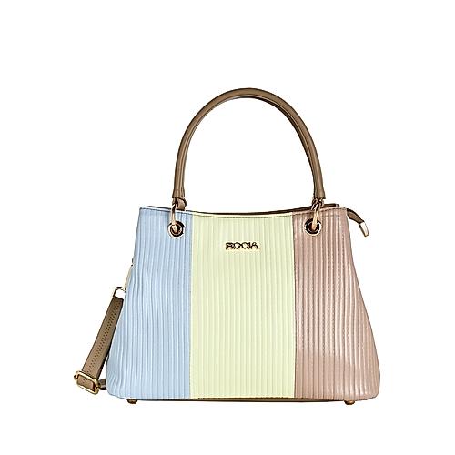 Rocia Beige Women Colorblocking Bag