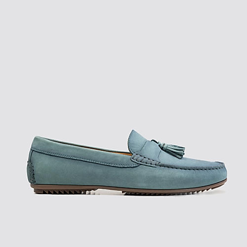Language Green Mens Cilton Leather Loafer