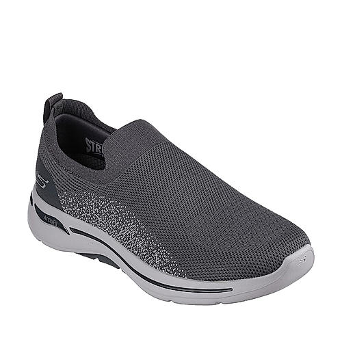 Skechers Charcoal Mens Go Walk Arch Fit - Seltos Sneakers