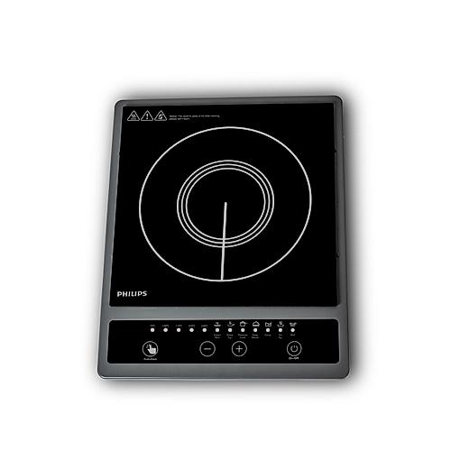 Philips 1300W Induction Cooktop with Triple MOV for 4kW surge protection and soft touch control - HD4934/00