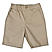 Junior Twill Mid Rise Comfort Elastic Waist Cool Feeling Shorts