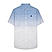 Men's Linen Short Sleeve Slim Fit Front Button Garment Wash Shirt