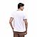 Men's Pique Flat Knit Collar Short Sleeve Eagle Embroidery Solid Color Polo