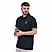 Men's Performance Slim Fit Lion Embroidery Solid Polo