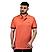 Men's Performance Slim Fit Lion Embroidery Solid Polo