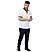 Men's Pique Flat Knit Collar Short Sleeve Thematic Slim Fit Embroidery Bold Polo