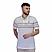 Men's Pique Flat Knit Collar Short Sleeve Thematic Slim Fit Embroidery Bold Polo