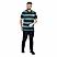 Men's Pique Flat Knit Collar Short Sleeve Thematic Slim Fit Embroidery Bold Polo