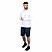 Men's Interlock Crew Neck Long Sleeve Slim Fit Embroidery Liquid Touch Smart Collar Tees