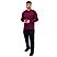 Men's Interlock Crew Neck Long Sleeve Slim Fit Embroidery Liquid Touch Smart Collar Tees