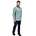 Men's Stretch Long Sleeve Slim Button Front Shirt