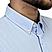 Men's Oxford Full Opening Short Sleeve Slim Fit Classic Embroidery Garment Wash Shirt