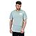 Men's Cotton Jersey Crew Neck  Slim Fit Message Print Tee