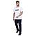 Men's Cotton Jersey Crew Neck  Slim Fit Message Print Tee