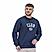 Men's  Classic French Terry Crew Neck Long Sleeve Relaxed Fit Print Sweatshirt