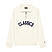 Men's  French Terry Mock Neck Long Sleeve Seasonal Fit Classic Logo Print Sweatshirt