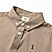 Junior Cotton Oxford Full Opening Long Sleeve Slim Fit Embroidery Garment Wash Shirt