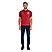 Men's Red Bold Polo