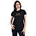 Women's Cotton Jersey Crew Neck Logo Print Tee