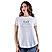 Women's Cotton Jersey Crew Neck Logo Print Tee