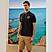 Men's Pique Flat Knit Collar Short Sleeve Thematic Slim Fit Embroidery Bold Polo