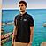 Men's Pique Flat Knit Collar Short Sleeve Thematic Slim Fit Embroidery Bold Polo