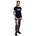 Women's Cotton Jersey Crew Neck Short Sleeve Message Print Tee