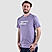 Men's Cotton Jersey Crew Neck  Slim Fit Message Print Tee