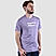 Men's Cotton Jersey Crew Neck  Slim Fit Message Print Tee