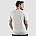 Men's Cotton Jersey Crew Neck  Slim Fit Message Print Tee